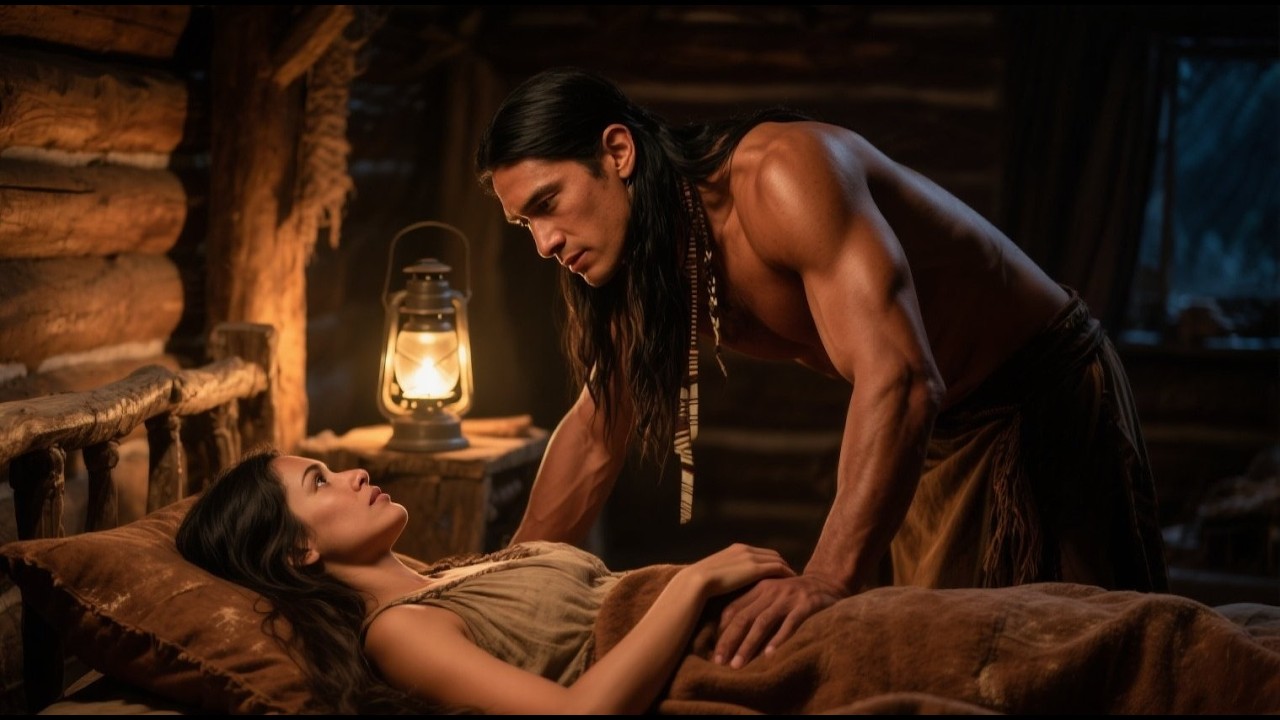 She longed for him, whispering to a widowed Apache, sparking forbidden desire.