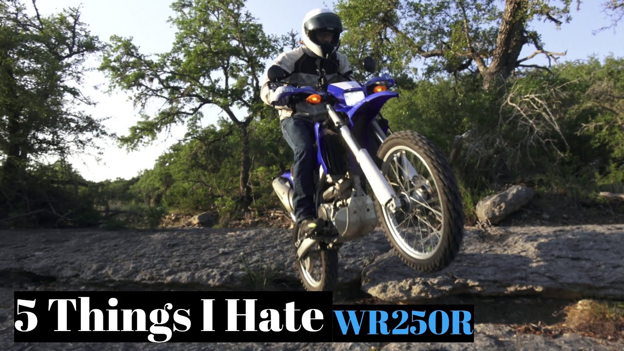 5 вещей, которые я ненавижу в WR250r