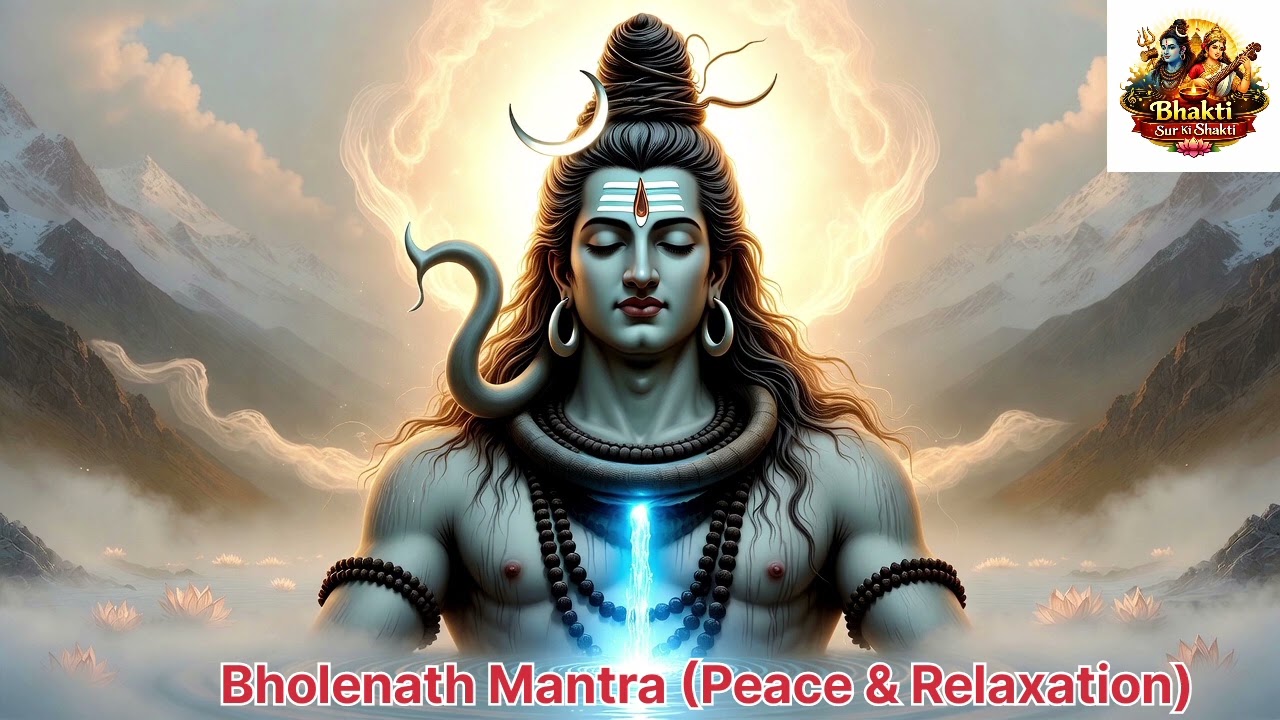 Om Namah Shivaya | Bholenath Mantra for Peace & Relaxation