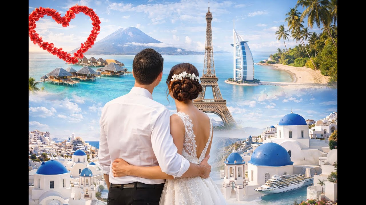 Must-Visit Honeymoon Destinations Around the World | Romantic Getaways for Couples