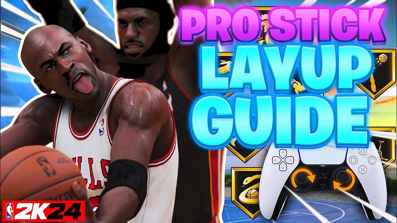 Stop Using Square to Make Layups!! PRO Stick Layup Guide & More!! NBA 2K24 Next-Gen
