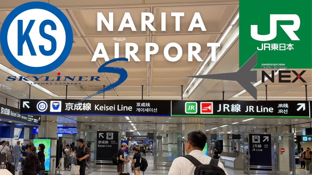 How to Take Keisei and JR Train from Narita Airport to Tokyo City