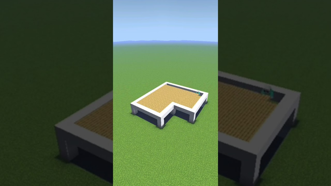Minecraft Modern House 🏠Tutorial #minecraft #lokicraft #shorts #miniblockcraft #tutorial #shortfeed