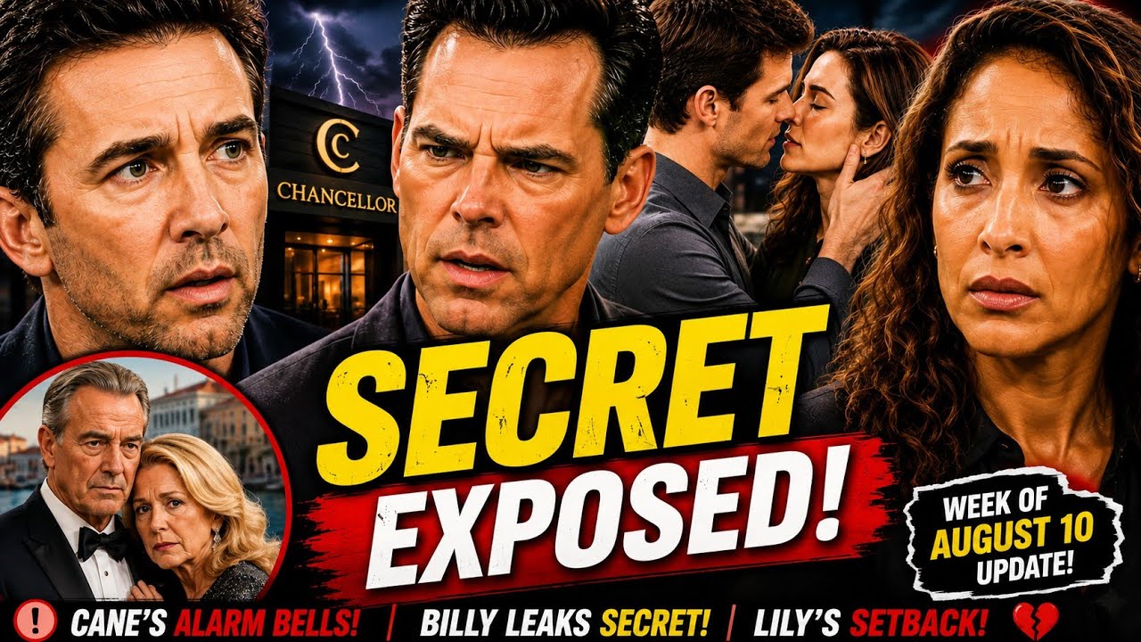 Y&R SHOCKER: Billy Leaks a BOMBSHELL Secret &ndash; Cane Panics & Lily Faces Heartbreak!
