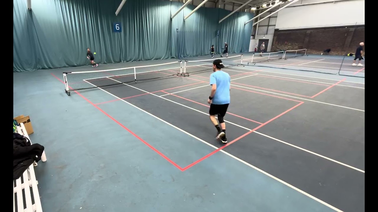 Pickleball Singles 4.0+ Game 1