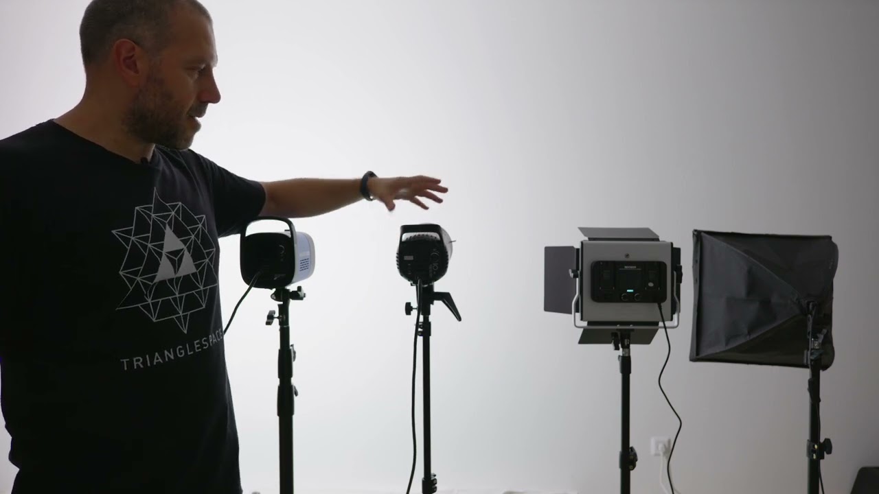 GODOX SL60W / NEEWER CB60 / NEEWER CB60B / NEEWER CB100 / GVM 80W / NEEWER 660 RGB Video Light Test