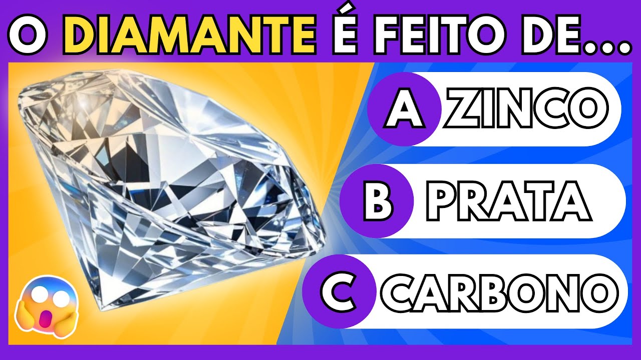 Quão BOM é o seu CONHECIMENTO GERAL? 🤔🤓🧠 Faça este quiz de 40 PERGUNTAS para descobrir!