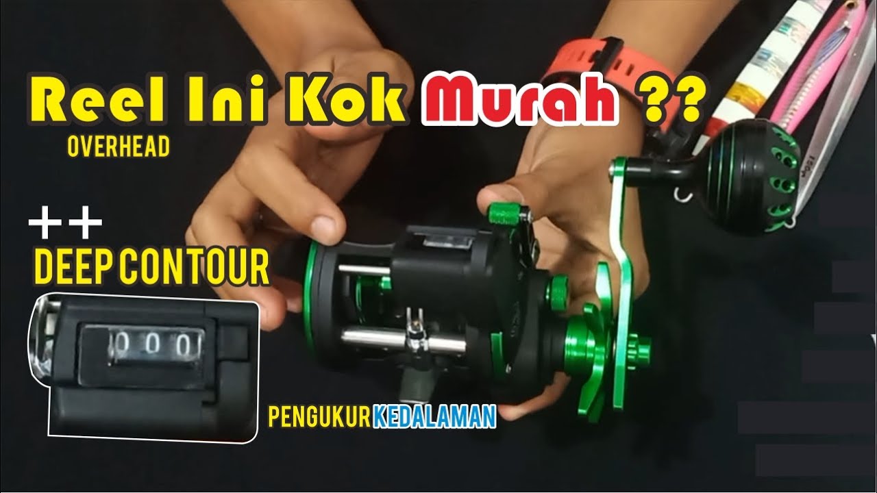 Reel Overhead Murah dan Cakep -  Sougayilang ICAC 20L