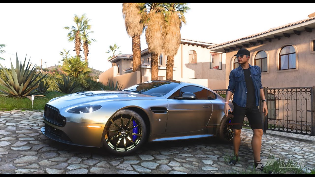 EPIC RACE Aston Martin Vantage S 13.  FORZA HORIZON 5. DESCANDAR DORADO SPRINT.