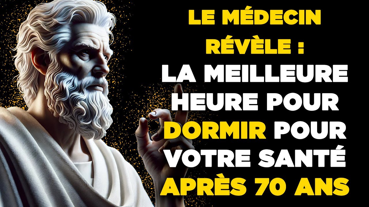 Quelle heure de coucher apr&egrave;s 70 ans pour une meilleure sant&eacute; ? M&Eacute;DECINE R&Eacute;PONSES | STO&Iuml;CISME-SANT&Eacute;