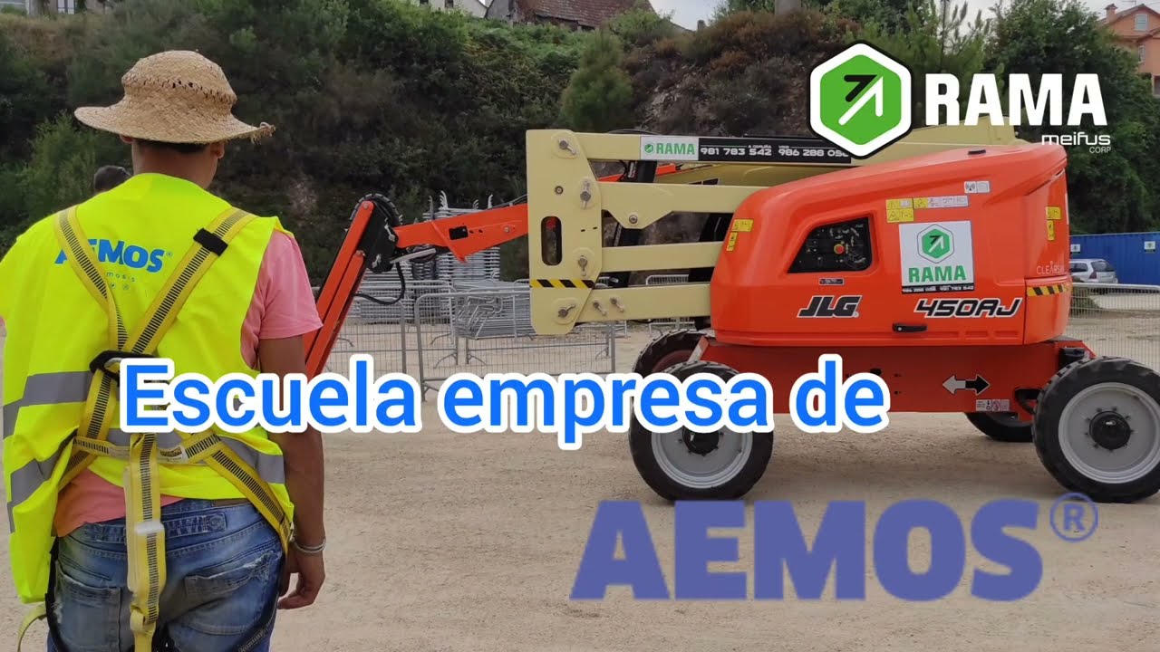 Curso de plataformas elevadoras  y examen pr&aacute;ctico para operadores