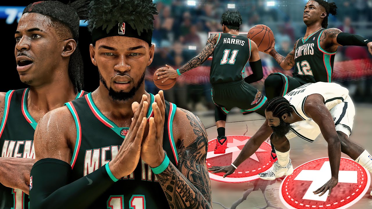 NBA 2K22 PS5 MyCAREER — собраны лодыжки Хардена! Джа Морант делает броски ВСЕМ!