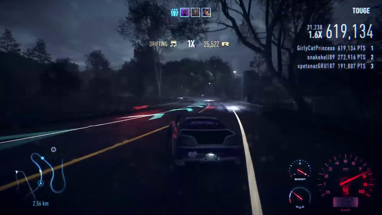 Need for Speed 2015 Drift Speedlist