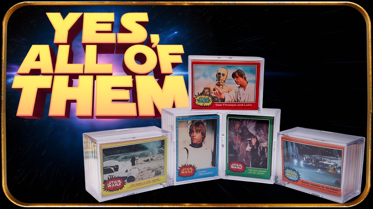 The Cards That Built Star Wars: Topps Series 1–5 (1977–1978)