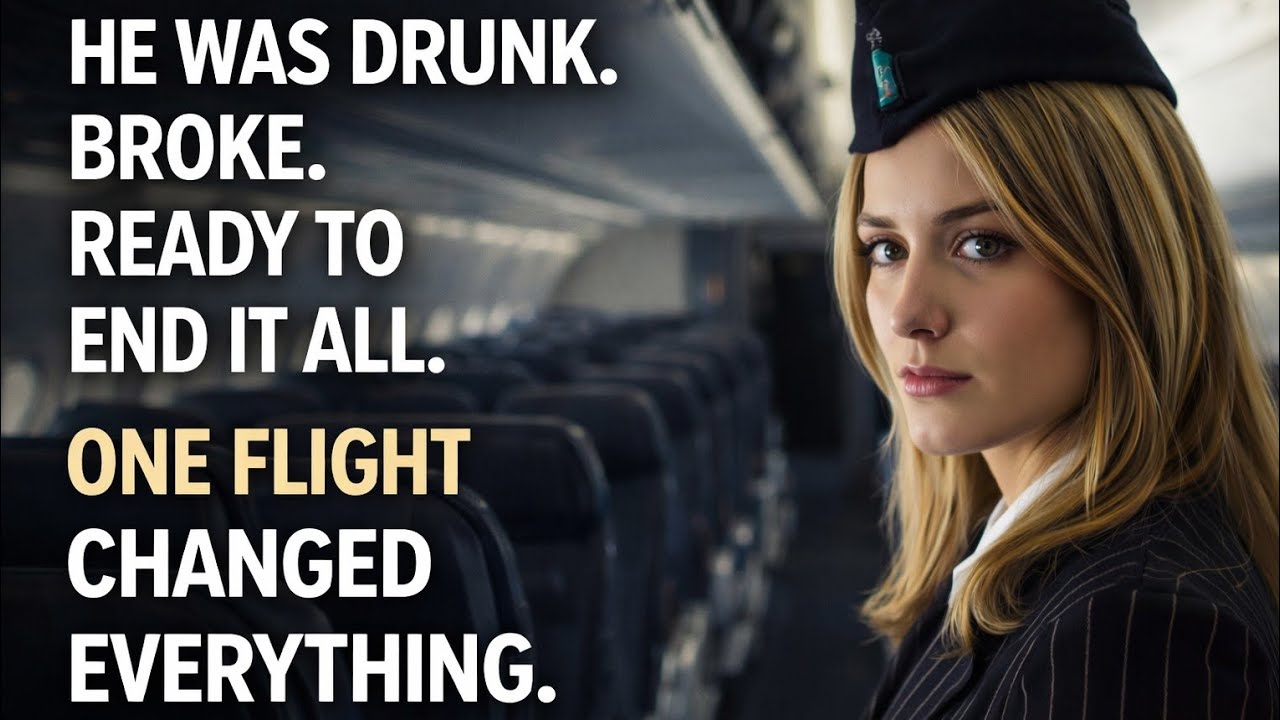 He Was Drunk, Broke, and Ready to End It All — One Flight Changed Everything