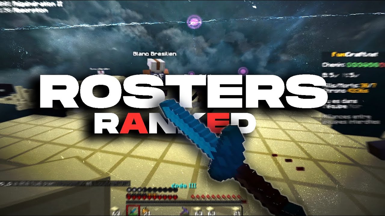 MINECRAFT PVP MONTAGE EDIT RUSH FUNCRAFT | ROSTERS RANKED (Ft.ODS)