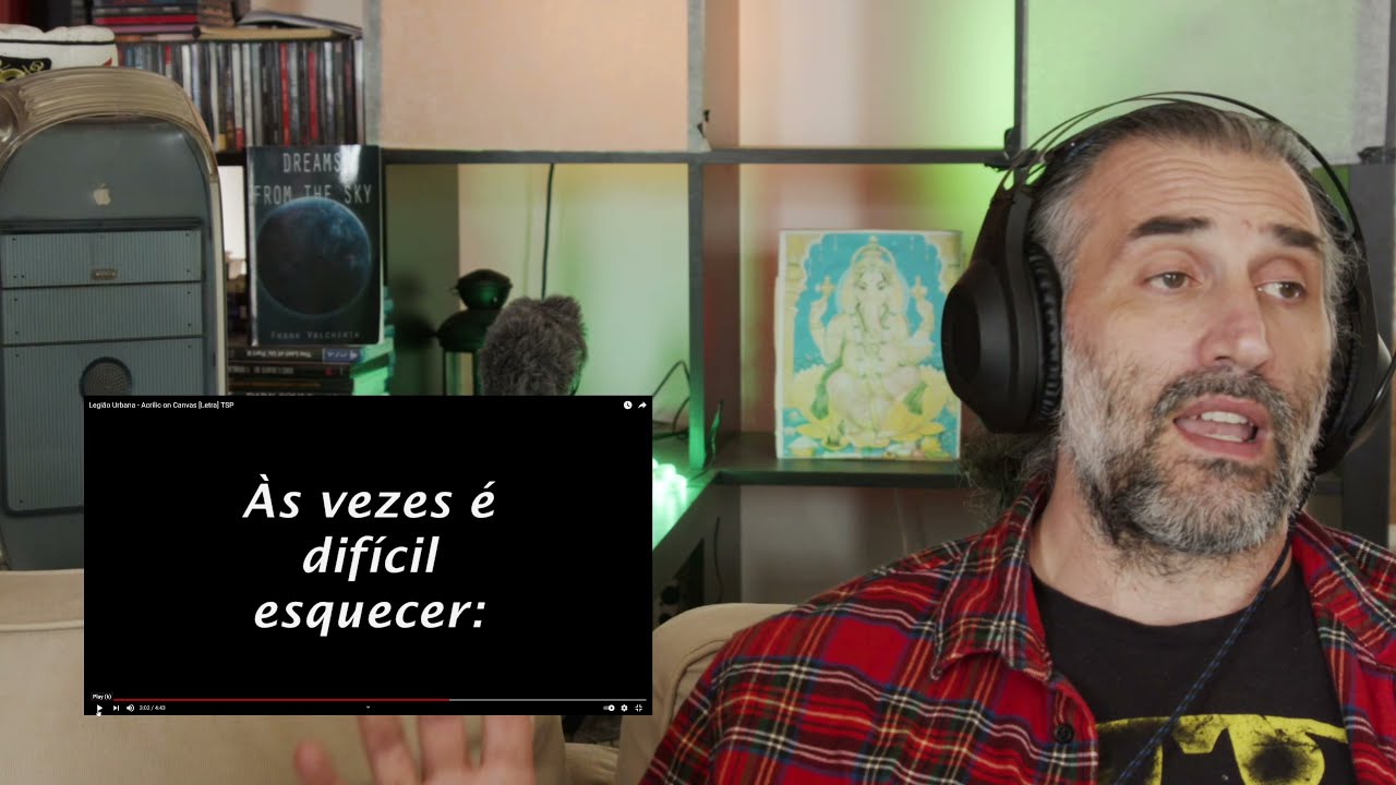 Legião Urbana - Acrilic on Canvas - gringo reaction review