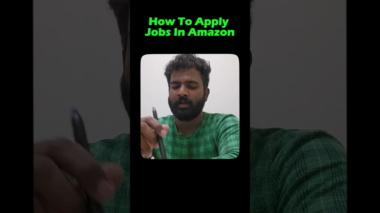 How to Apply for Amazon Jobs 🗓️💼|#shorts
