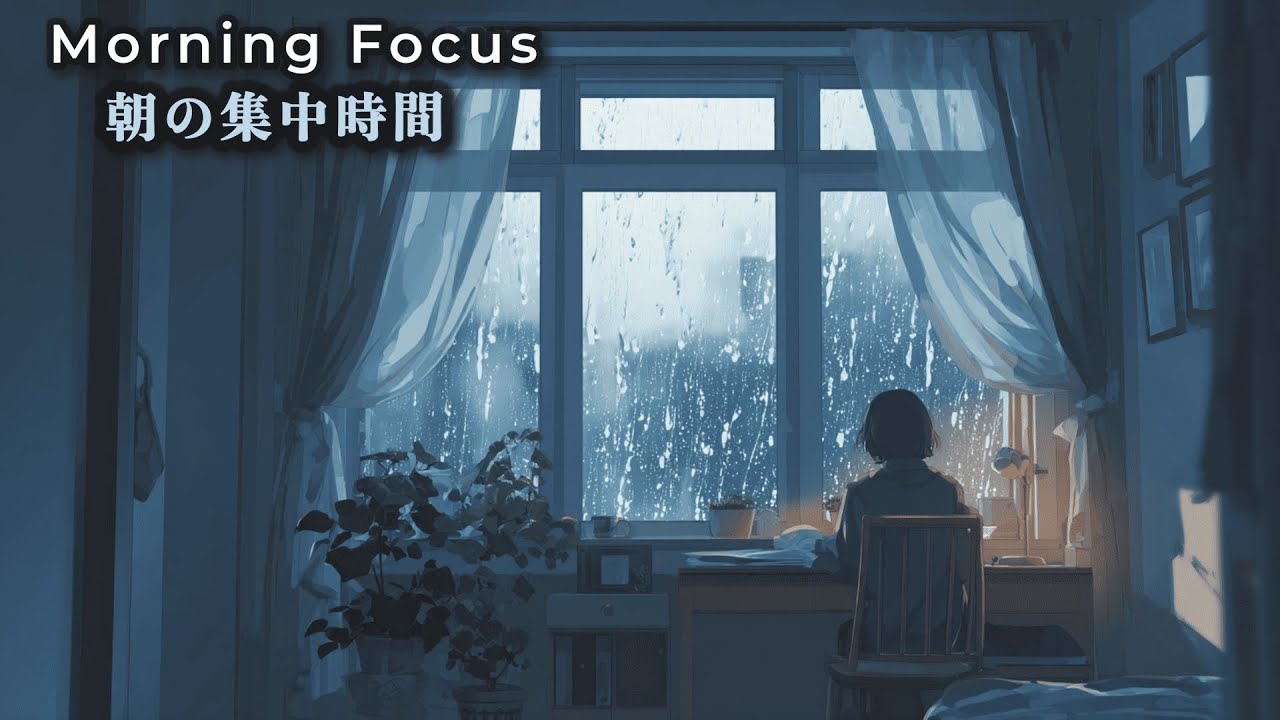 Morning Focus | On a Rainy Morning for Work & Study