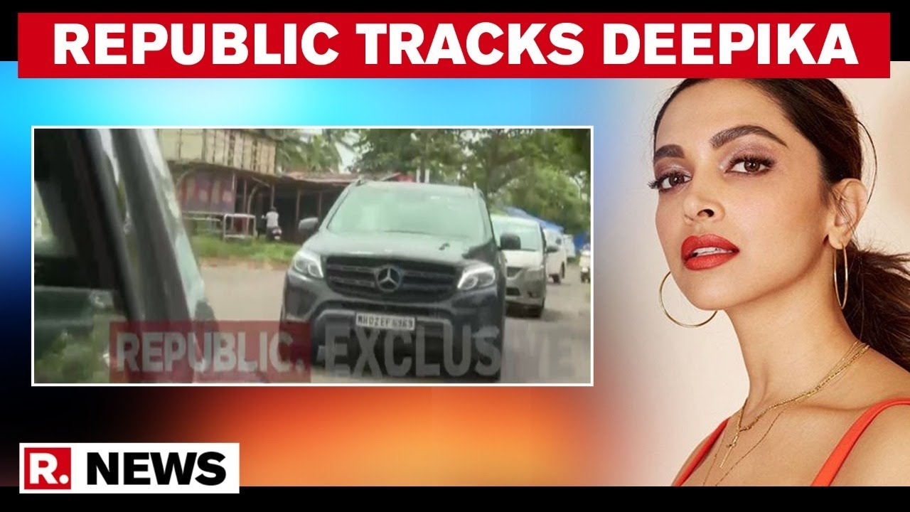 Deepika Padukone Enroute Goa Airport, Republic Tracks As She Departs For Mumbai To Join NCB Probe