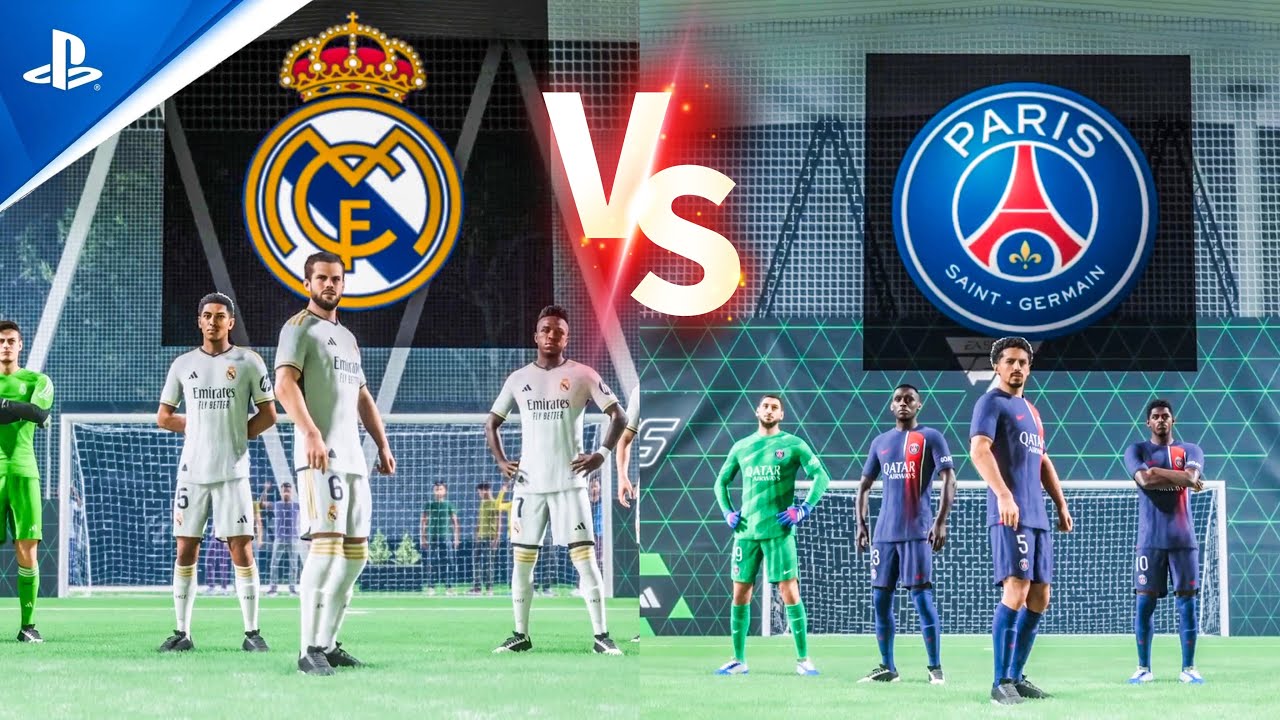 FC 24 - VOLTA - Real Madrid vs PSG - | 4K