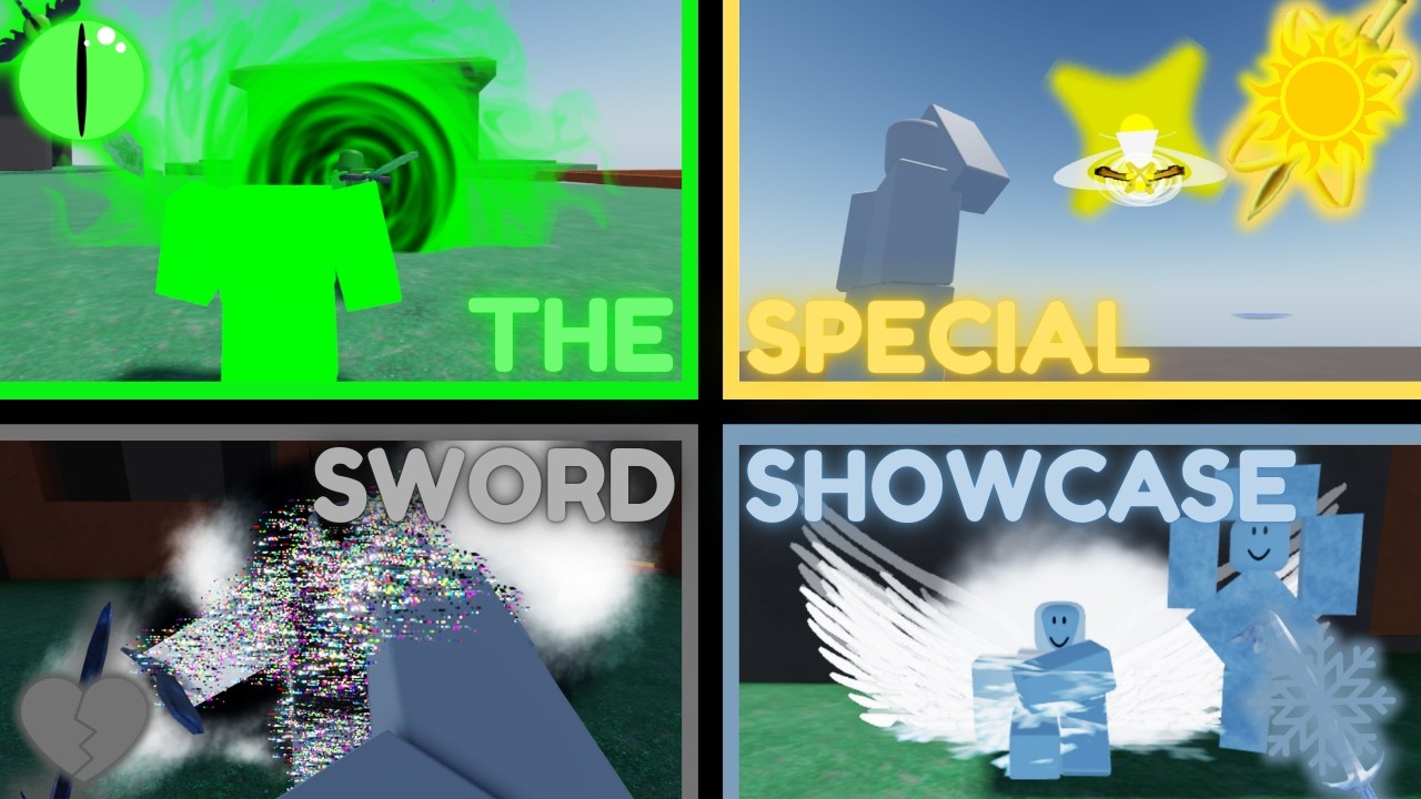 THE FULL SPECIAL SWORD SHOWCASE - Killstreak Sword Fighting Beta