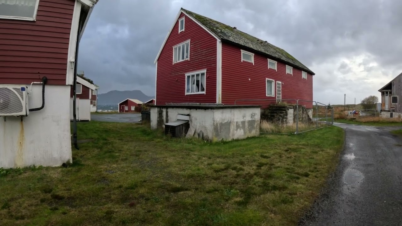 Vigra en stormfull høstdag i Oktober