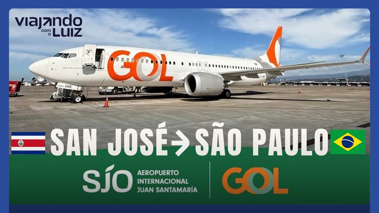 VOANDO MAIS DE SETE HORAS COM O MAX8 DA GOL DA COSTA RICA 🇨🇷 AO BRASIL🇧🇷