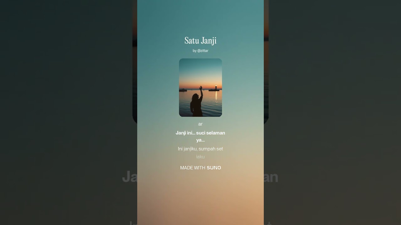 Satu janji