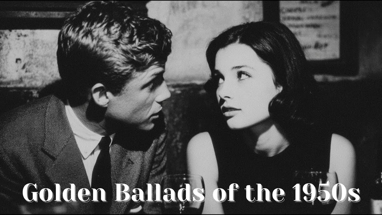 Golden Era 1950s Love Songs | Nostalgic Ballads & Old Hollywood Romance