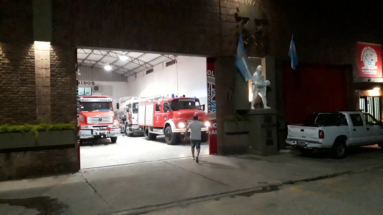 Toque de sirena. Bomberos Voluntarios de Suipacha