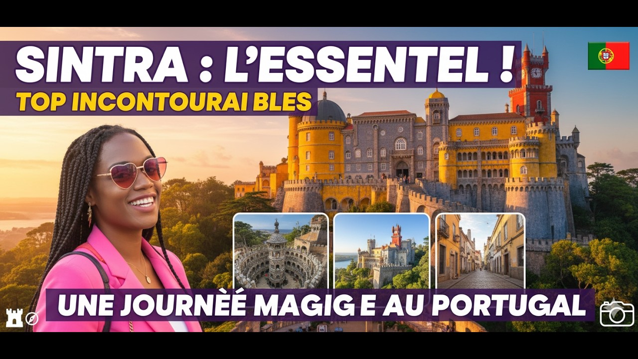 1 Jour à SINTRA ( L'une des + belles villes du Portugal ! )