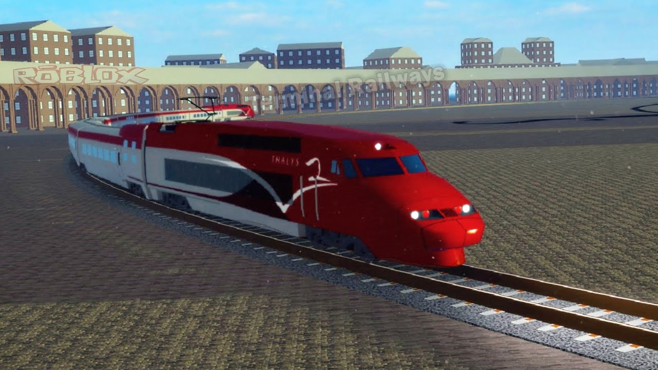 ROBLOX Terminal Railways WINTER High Speed Train Thalys PBA