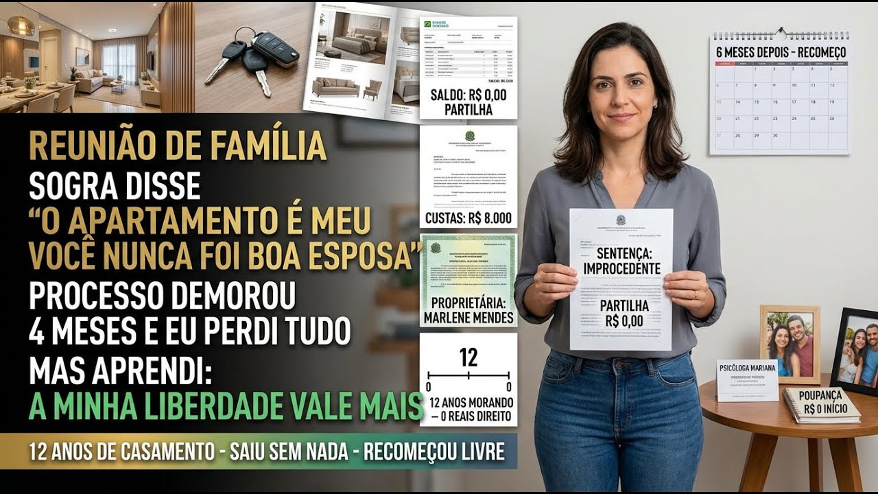 Minha Sogra disse que a casa era Dela e eu tinha que sair... foi a melhor coisa que me aconteceu...