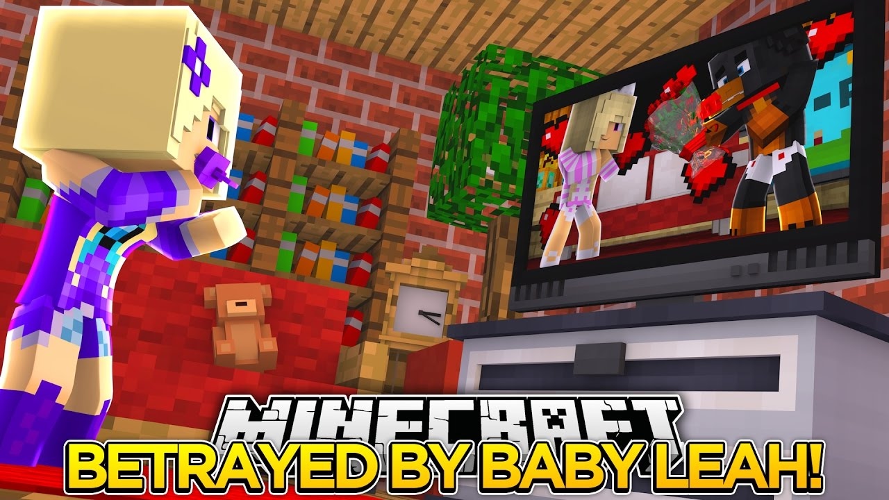 BETRAYED BY BABY LEAH! - BABY ANGEL MINECRAFT/CUSTOM ROLEPLAY!