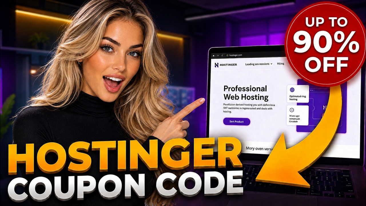 Hostinger Coupon Code 2026 🔥 How to Get the Biggest Discount