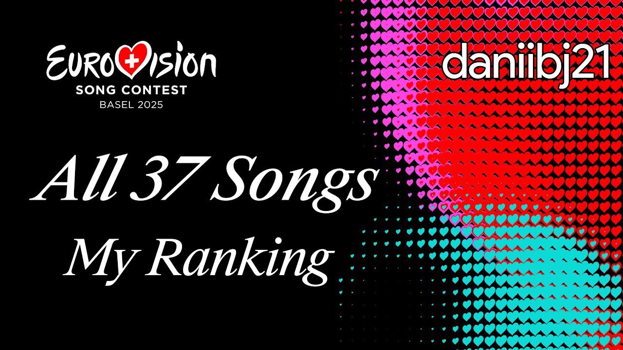 Eurovision 2025: My Top 37 | daniibj21 [4K]