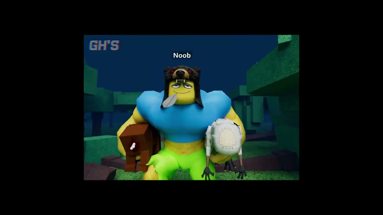 The Noob is hungry tonight - 99 NIGHT IN THE FOREST | ROBLOX ANIMATION