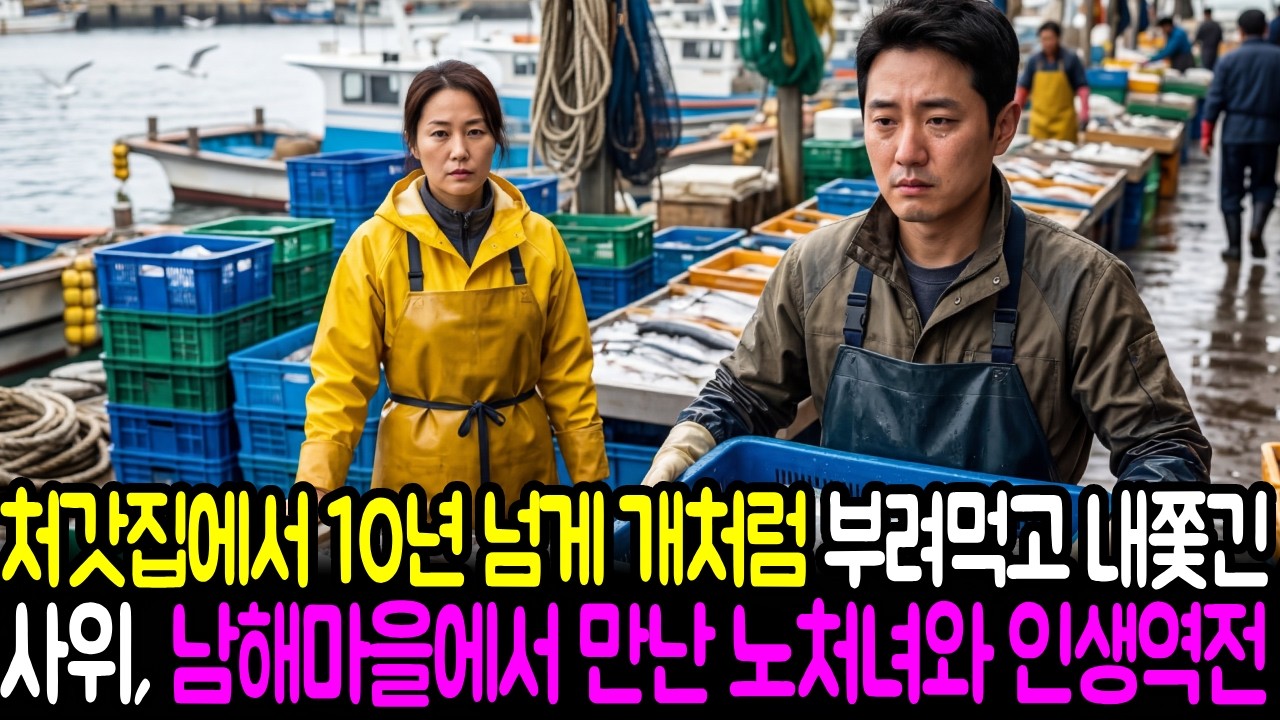처갓집에서 10년 넘게 개 처럼 부려먹고 내쫓긴 사위, 남해 마을에서 만난 노처녀와 인생역전