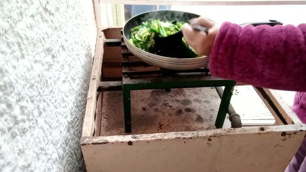 Según yo estaba grabando mis deliciosas rajas 👵♥️👴
