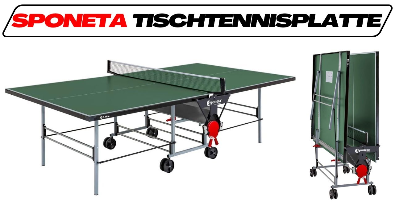 Sponeta S 3-47 E Tischtennisplatte im Test Vergleich🥇 Guter und günstiger Testsieger