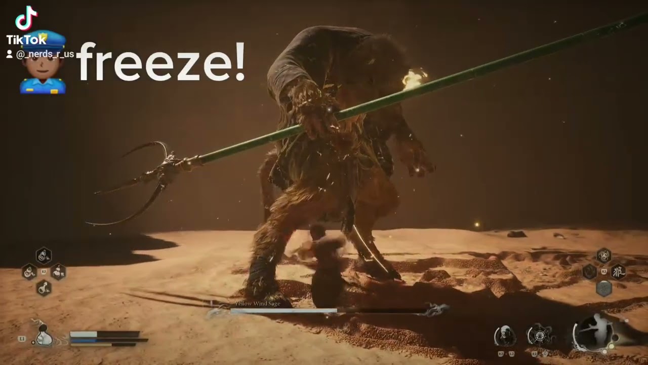 Yellow Wind Sage Full Fight on Blackmyth Wukong 