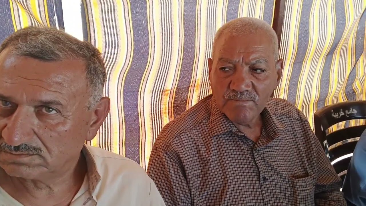 قصيدة صديق راعي اللوا في مولد عزاء في قرية خربة الحياة