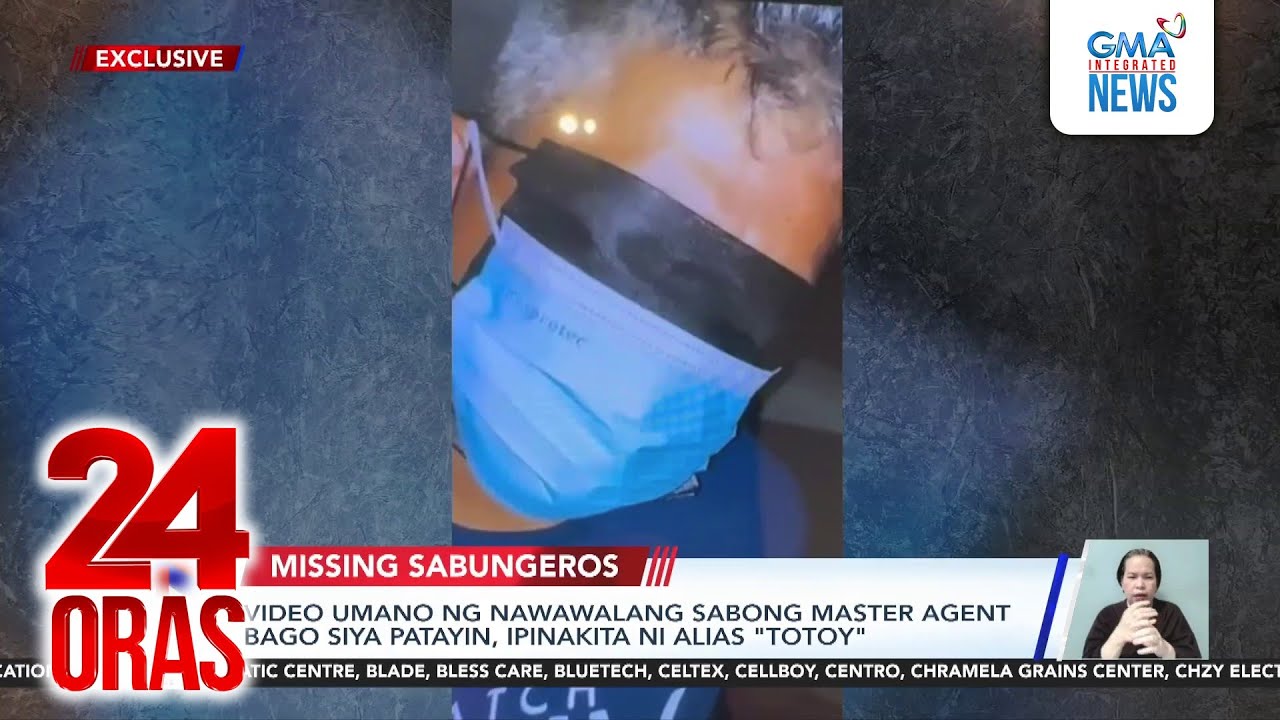 Video umano ng nawawalang sabong master agent bago siya patayın, ipinakita ni alias... | 24 Oras