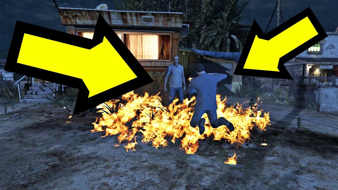 لن تصدق هذا أخيرا شبح ترايفر ظهر في جي تي أي 5 (مخيف جدا) | GTA V Trevor Ghost