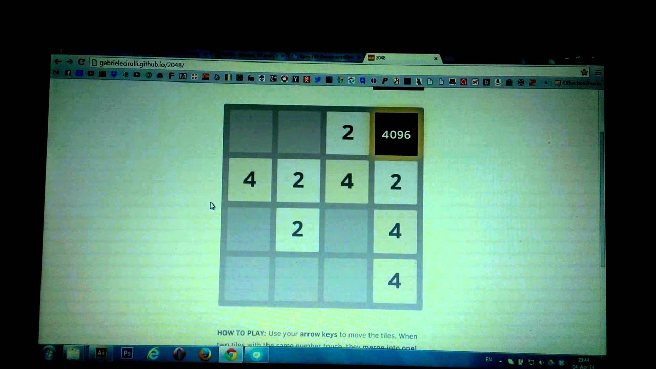 2048: Get 4096 easy :)