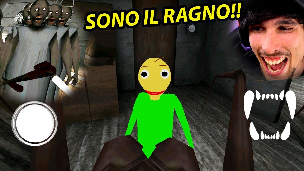 MANGIO BALDI MENTRE SONO IL RAGNO SU GRANNY!!