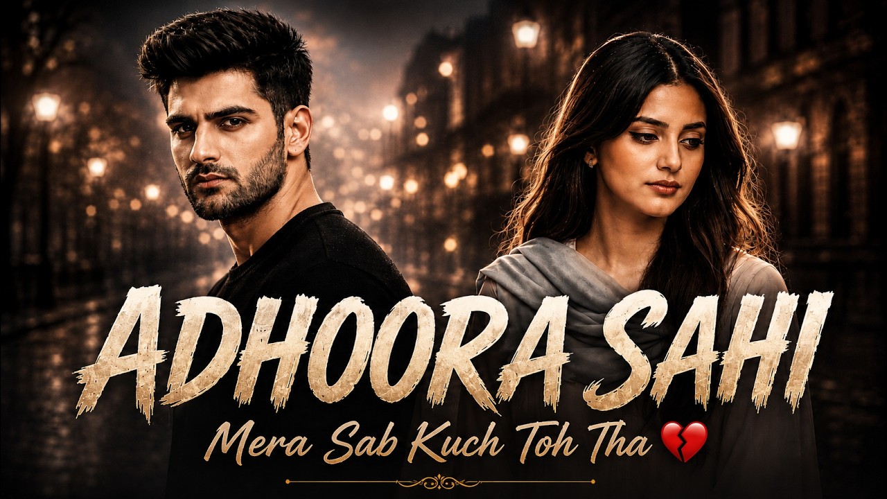 Adhoora Sahi | Mera Sab Kuch Toh Tha 💔 | Heart-Touching Hindi Urdu Song