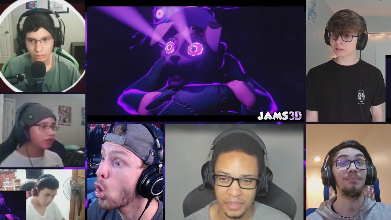 🐰 REVISION | FNAF SONG COLLAB 🐰 [REACTION MASH-UP]#1701