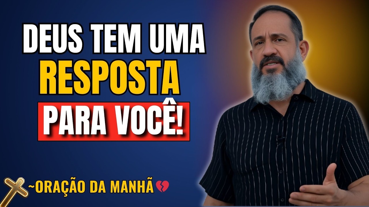 PARE! ESSA É A RESPOSTA DE DEUS PARA SUA VIDA!. | Luciano Subirá